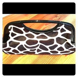 Unique Print Alfani Leather Clutch- New with tags